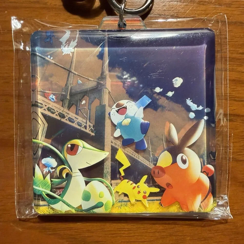 Pokemon Center Japan Exclusive Timeless Adventure Unova Region Acrylic Keychain